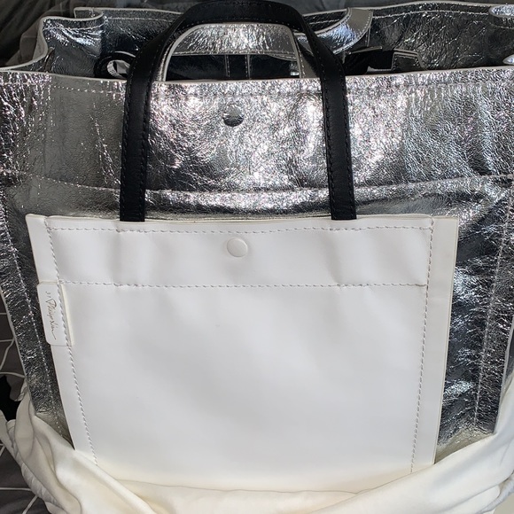 3.1 Phillip Lim Handbags - 3.1 Phillip LIM Metallic Leather Accordion Tote